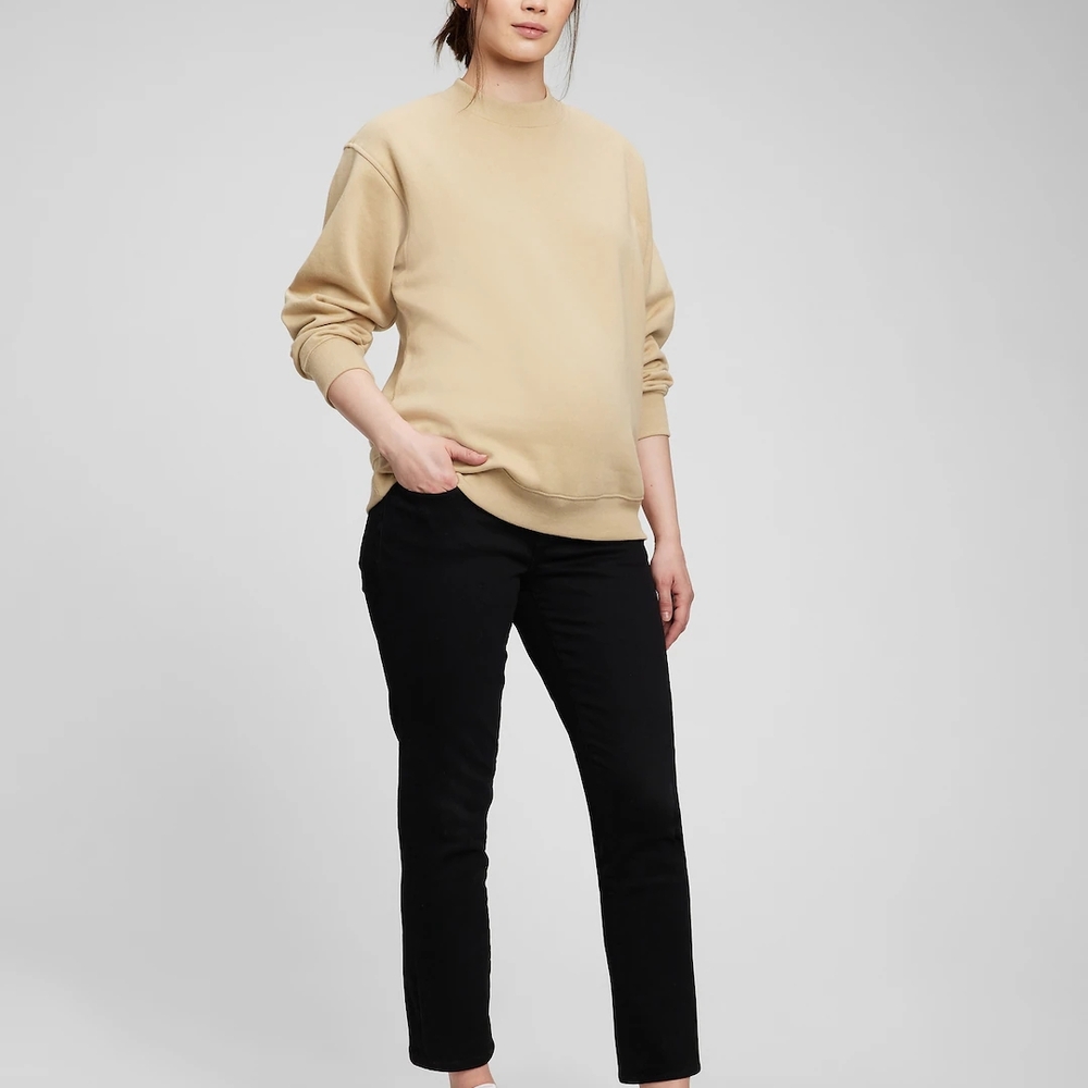 Black gap Maternity Jeans
